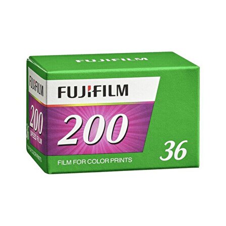 Fujifilm C200 36 Pozluk Renkli Negatif Film (SKT: 06-2024)