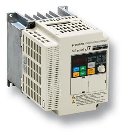 OMRON CIMRJ7AZ43P00, 3KW 7,2A 415VAC 3-FAZ İNVERTÖR