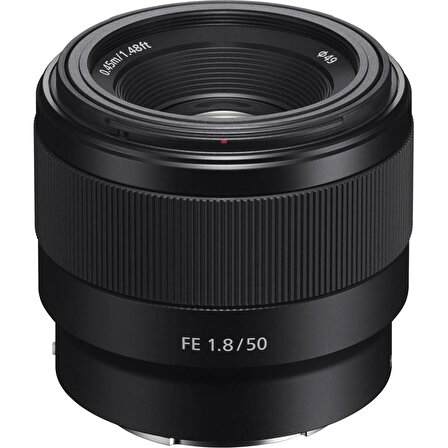Sony FE 50mm f/1.8 Lens (Siyah)