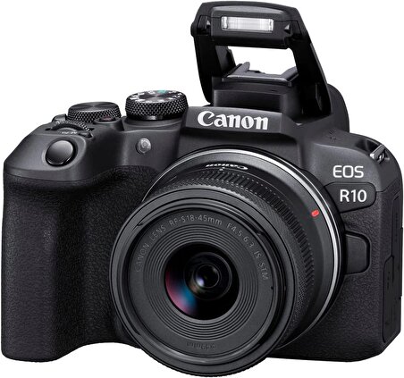 Canon EOS R10 + RF-S 18-45 IS STM Fotoğraf Makinesi (Canon Eurasia)