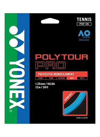 YONEX POLY TOUR PRO 125 (12m) TENİS KORDAJ - MAVİ