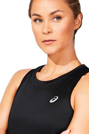 Asics Core Tank Siyah Kadın Tenis Kolsuz Tshirt