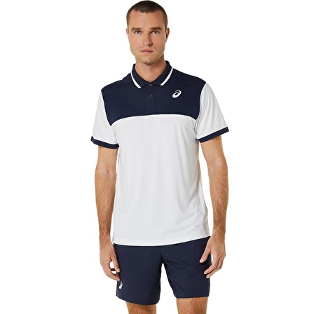 Asics 2041A256-102 Court Erkek Polo T-Shirt