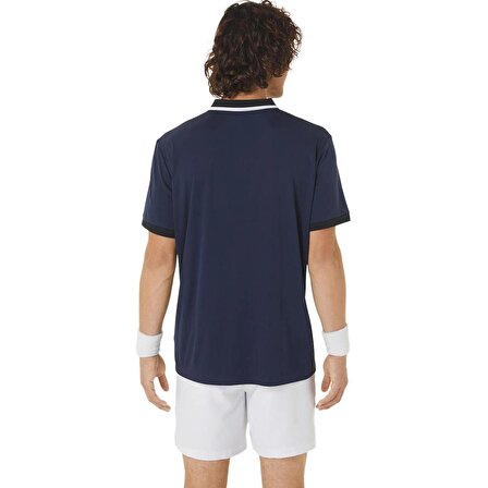 Asics 2041A256-401 Court Erkek Polo T-Shirt