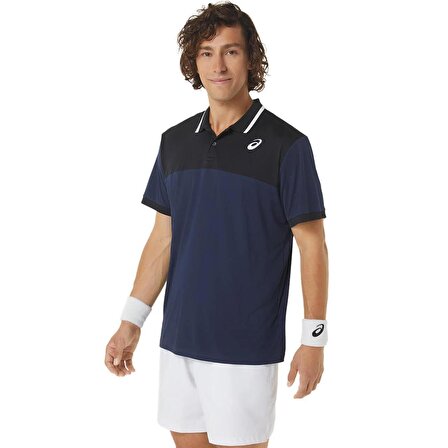 Asics 2041A256-401 Court Erkek Polo T-Shirt