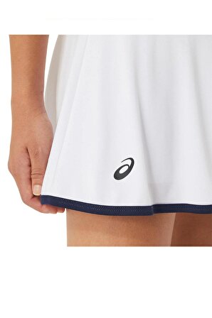 Asics Kız Çocuk Beyaz Tenis Eteği