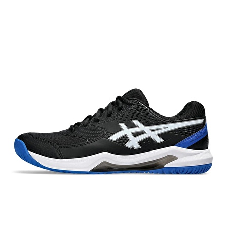 Asics Gel-Dedicate 8 Siyah/Mavi Erkek Tenis Ayakkabısı