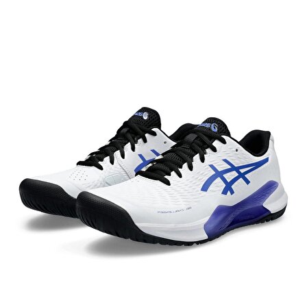 Asics Gel-Challenger 14 Beyaz/Mavi Erkek Tenis Ayakkabısı