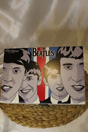 Mücevher Kutusu Dikiş Kutusu Beatles