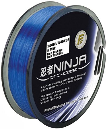 Lıneaeffe Nınja Pro Cast 500Mt Blue 0,35mm 15,00kg Blue