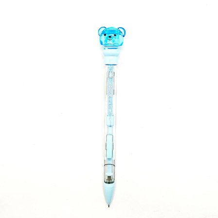 Mavi Ayıcık Uçlu Kalem 0.7 Sevimli Versatil Kalem - 1 Adet
