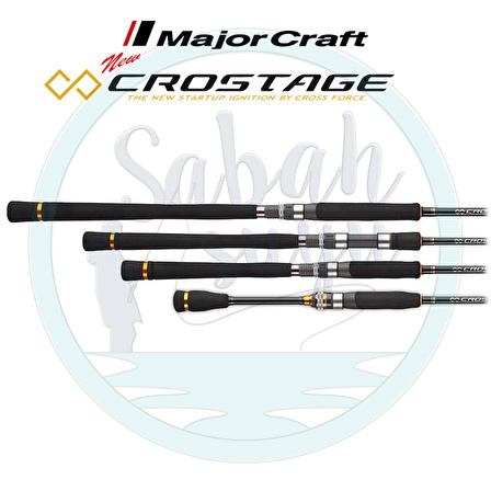 Major Craft Crostage CRX-962ML Seabass (2P) Spin Kamış 293cm 10-30gr