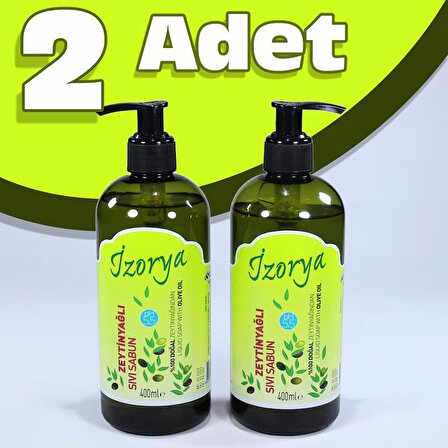 2 li Zeytinyağlı Sıvı Sabun Paketi 400 ml 2 Adet (2 x 400 ml)