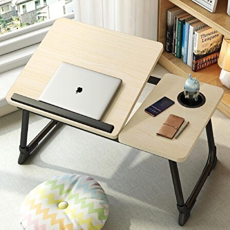 Laptop Sehpası Yükseltilebilir Ders Çalışma Masası Ofis Masası Yatak Sehpası Ders Masası yk