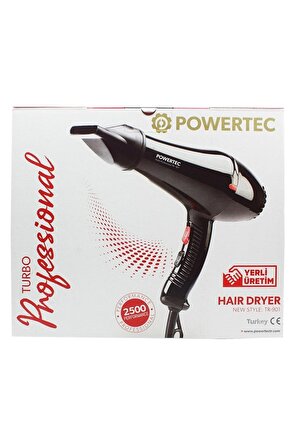Powertec Tr-901 Turbo Profesyonel Saç Kurutma Makinası + Caldıon Kadın Deodorant + Erkek Deodorant