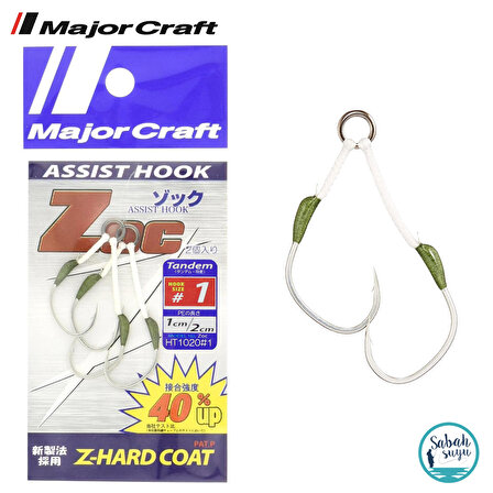 Major Craft ZOC-HT-1020 Çiftli Asist İğne #1 (2 Adet)