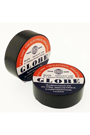 Globe Siyah İzolebant 19 mm 10 Metre