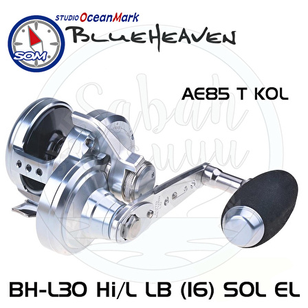 Studio Ocean Mark Blue Heaven L30Hi-L AE85 T Kol (Sol El) Jig Çıkrık Olta Makinesi