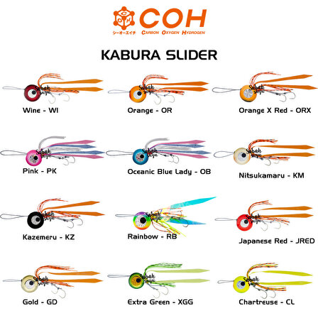 COH Kabura Slider Tai Rubber Jig Suni Yem 150gr. CL