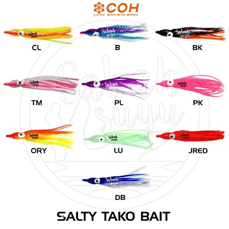 COH Salty Tako Bait Silikon Ahtapot 9cm - TM