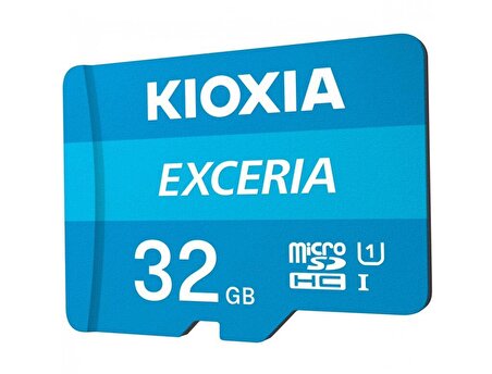 KIOXIA 32GB EXCERIA MICRO SDHC UHS-1 C10 100MB/sn LMEX1L032GG2
