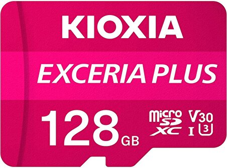 Kioxia FLA 128GB EXCERIA PLUS MicroSD C10 U3 A1