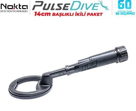 PulseDive Scuba Dedektörü - SİYAH