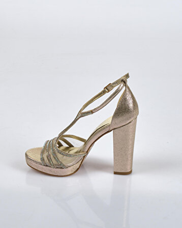 Natty Shoes Altın Kadın Ayakkabı 20119671