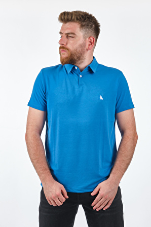 Polo Polo Yaka Mavi Erkek T-Shirt BK-313011