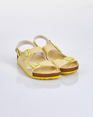 Benetton Sarı Kadın Sandalet BN-1222