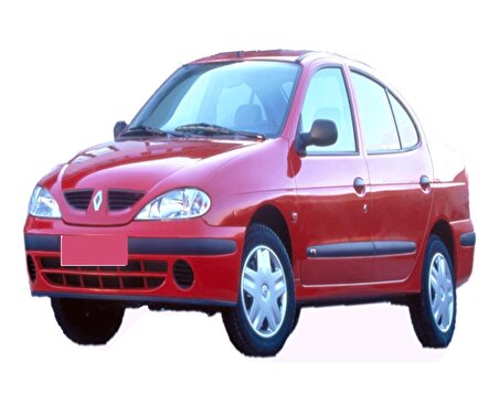 Renault Megane 1 Krom Kapı Kolu 4 Kapı P.Çelik 1999 > 2003