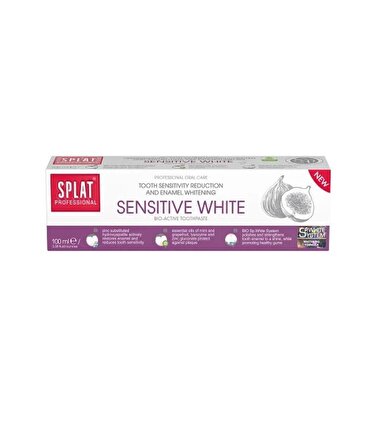 Splat Sensitive White Beyazlatma Diş Macunu 100 ml 