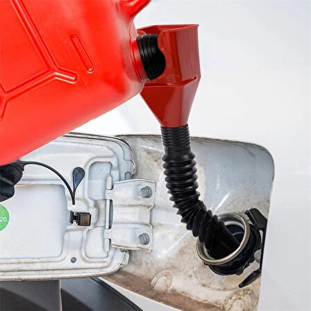 Araç Yağ Benzin Doldurma Hunisi Açılabilir Yer Kaplamaz Yağ Benzin Dökme Aparatı 2 Adet