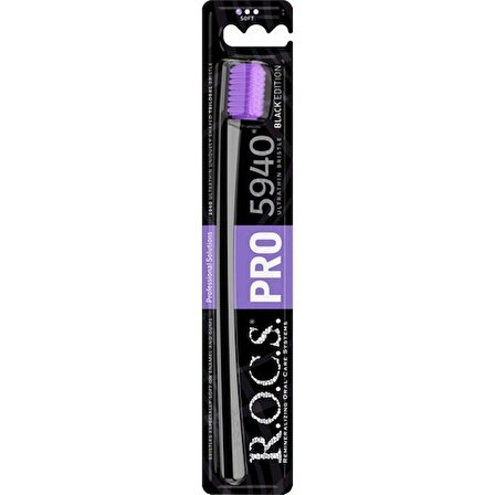 Rocs Pro Black Edition 5940 MOR Diş Fırçası