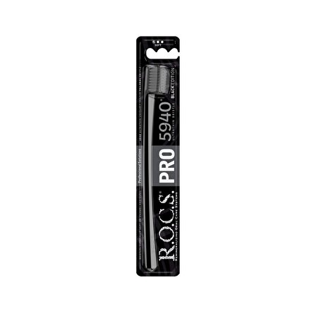 Rocs Pro 5940 Ultrasoft Diş Fırçası | Siyah