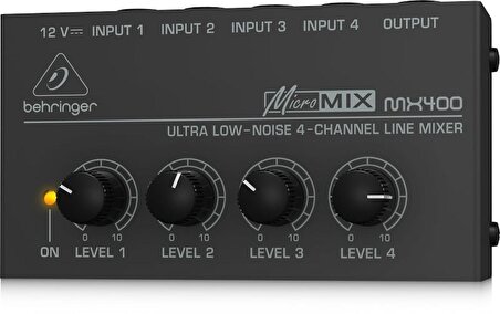 Behringer MX400 Ultra Düşük Gürültülü 4 Kanallı Mikser