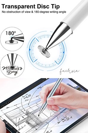 QuartzPRO Tablet Uyumlu Dokunmatik Ekran Kalemi Yazı ve Çizim Tablet Kalemi