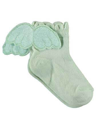 Katamino Kız Çocuk Soket Çorap 1-7 Yaş Yeşil 