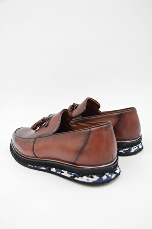 Luciano Bellini 2302 Erkek Klasik Ayakkabı - Kahverengi