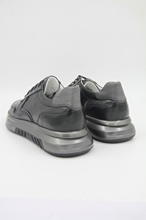 Luciano Bellini E2903 Erkek Comfort Ayakkabı - Siyah