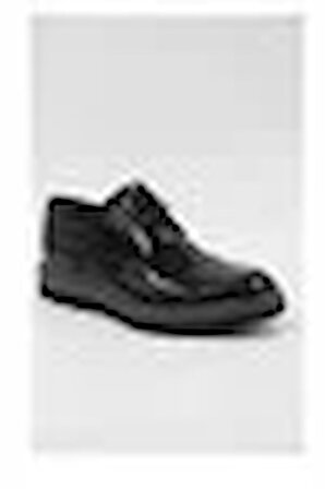Luciano Bellini E606 Erkek Rugan Ayakkabı - Siyah