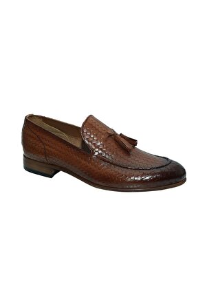 Luciano Bellini J101 Erkek Klasik Ayakkabı - Taba