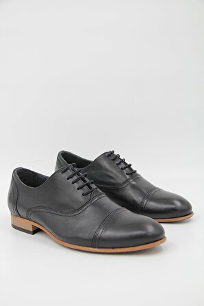 Luciano Bellini J108 Erkek Klasik Ayakkabı - Siyah