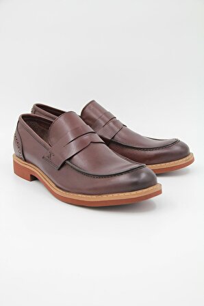 Freefoot 2654 Erkek Klasik Ayakkabı - Kahverengi