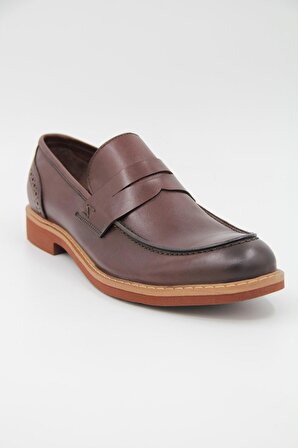 Freefoot 2654 Erkek Klasik Ayakkabı - Kahverengi