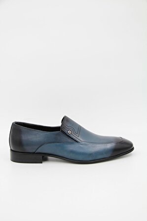 Tigana 7601 Erkek Klasik Ayakkabı - Lacivert