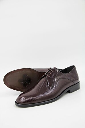 Tigana 42753 Erkek Klasik Ayakkabı - Bordo