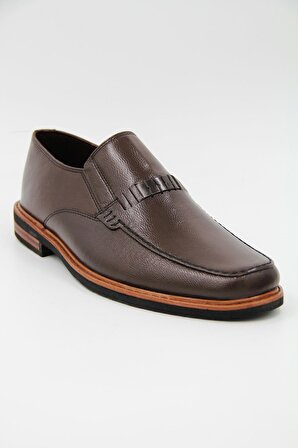 Zeki Rok 0356 Erkek Klasik Ayakkabı - Kahverengi