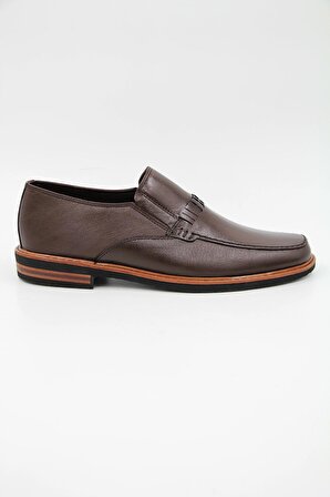 Zeki Rok 0356 Erkek Klasik Ayakkabı - Kahverengi