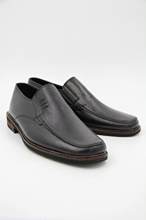 Zeki Rok 0352 Erkek Klasik Ayakkabı - Siyah
